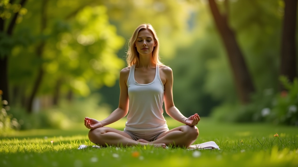 Sessione di meditazione guidata all'aperto nei nostri centri ritiro